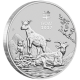 Сребърна монета "Лунарен календар, Година на Козата - 2027", 1 Oz